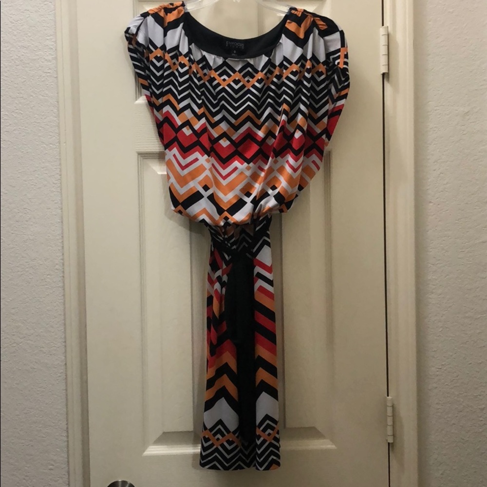 Enfocus Studio Multi-colored Mini Dress